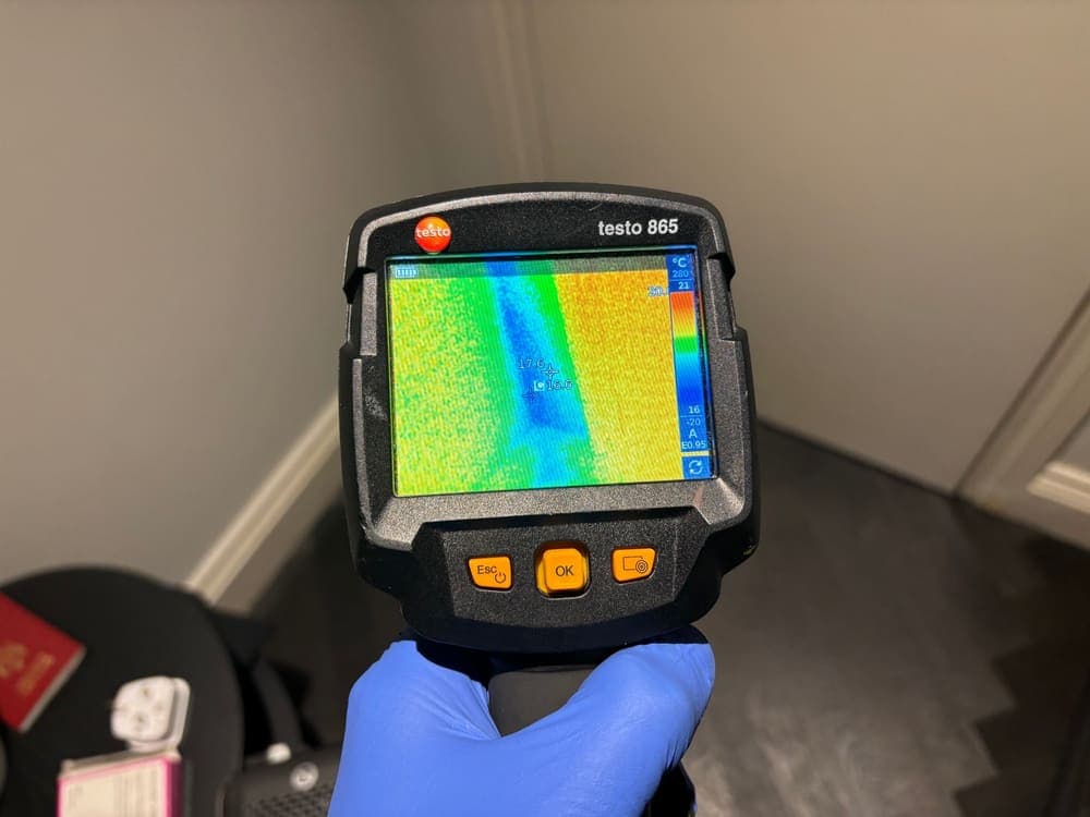 Thermal Imaging on site